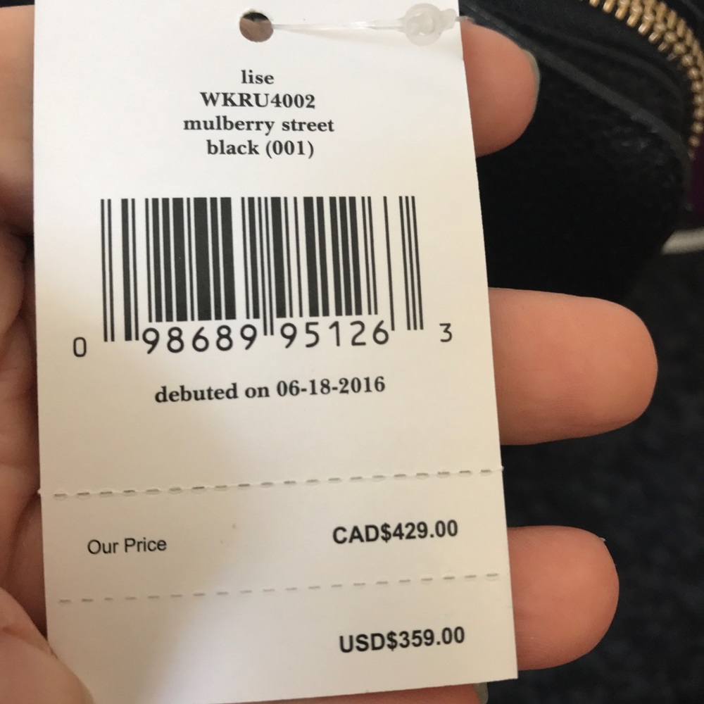 Kate Spade Pebbled Mulberry Street Lise Satchel - Picture 7 of 7